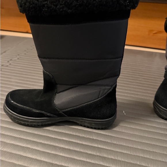 Coach Black Fur-Lined Boots - Picture 8 of 10